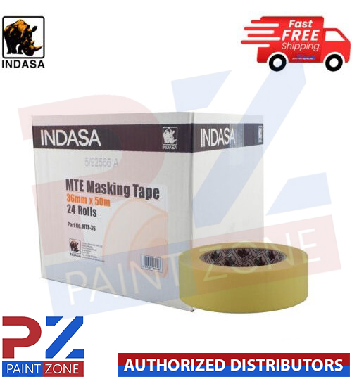 INDASA MASKING TAPE 36MM PK24